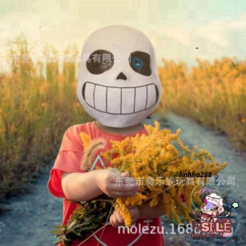Mặt Nạ Hóa Trang Papyrus - Nhân Vật Game Undertale Cosplay Tuyệt Đẹp, Phụ Kiện Hoàn Hảo Cho Halloween và Sự Kiện Hóa Trang