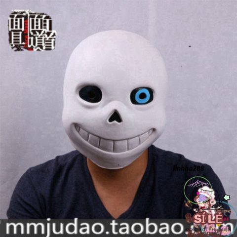 Mặt Nạ Hóa Trang Papyrus - Nhân Vật Game Undertale Cosplay Tuyệt Đẹp, Phụ Kiện Hoàn Hảo Cho Halloween và Sự Kiện Hóa Trang
