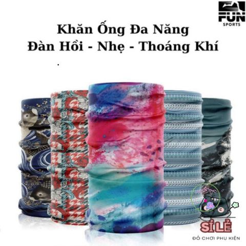 Khăn Lụa Đa Năng Thể Thao - Chống Nắng, Thoáng Khí Cho Chạy Bộ, Đạp Xe & Hoạt Động Ngoài Trời - Món Quà Phong Cách 365 Sports