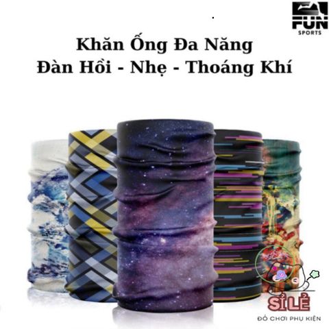 Khăn Lụa Đa Năng Thể Thao - Chống Nắng, Thoáng Khí Cho Chạy Bộ, Đạp Xe & Hoạt Động Ngoài Trời - Món Quà Phong Cách 365 Sports