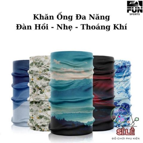 Khăn Lụa Đa Năng Thể Thao - Chống Nắng, Thoáng Khí Cho Chạy Bộ, Đạp Xe & Hoạt Động Ngoài Trời - Món Quà Phong Cách 365 Sports