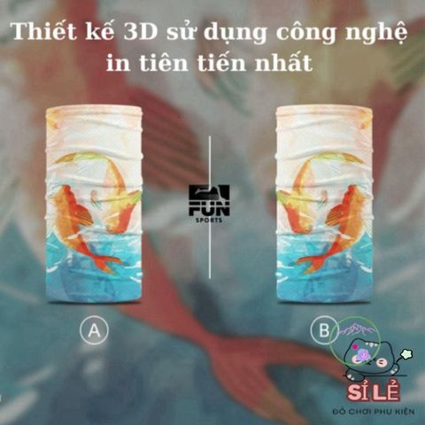 Khăn Lụa Đa Năng Thể Thao - Chống Nắng, Thoáng Khí Cho Chạy Bộ, Đạp Xe & Hoạt Động Ngoài Trời - Món Quà Phong Cách 365 Sports