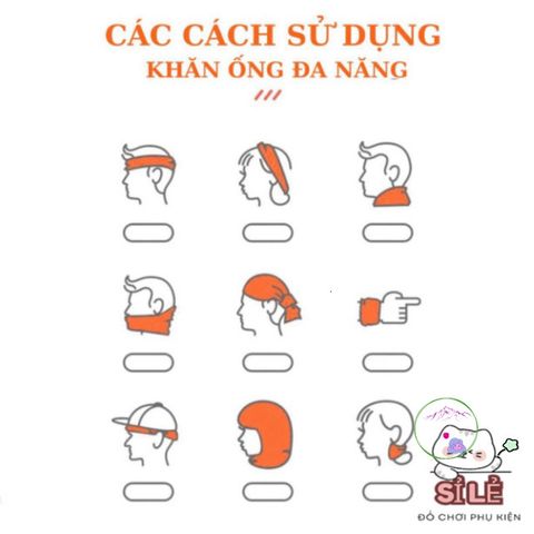 Khăn Lụa Đa Năng Thể Thao - Chống Nắng, Thoáng Khí Cho Chạy Bộ, Đạp Xe & Hoạt Động Ngoài Trời - Món Quà Phong Cách 365 Sports