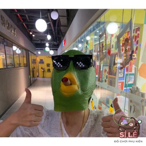 Mặt nạ cá ngộ nghĩnh - Phụ kiện hóa trang vui vẻ cho mọi lứa tuổi, lý tưởng cho Halloween và bữa tiệc, chất liệu latex an toàn
