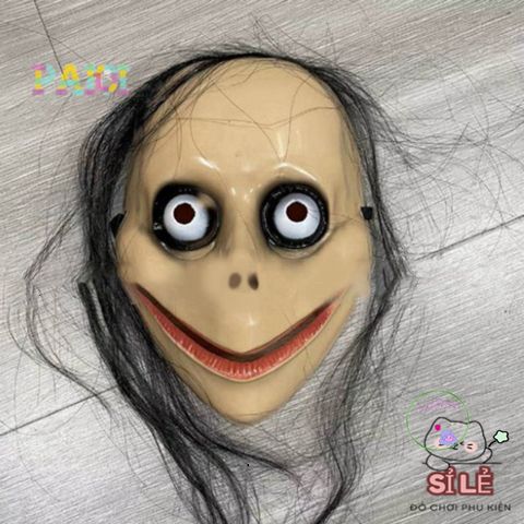 Mặt Nạ Halloween U & X Kiểu Tóc Dài V Ngộ Nghĩnh - Phụ Kiện Trang Trí Tiệc Hóa Trang Độc Đáo, Quà Tặng Thú Vị