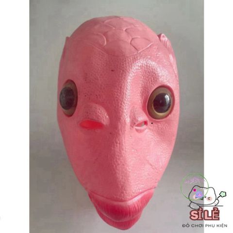 Mặt Nạ Silicone Cá Vui Nhộn Dành Cho Người Lớn - Phụ Kiện Hóa Trang Nổi Bật Cho Lễ Hội Halloween, Giáng Sinh, Phục Sinh