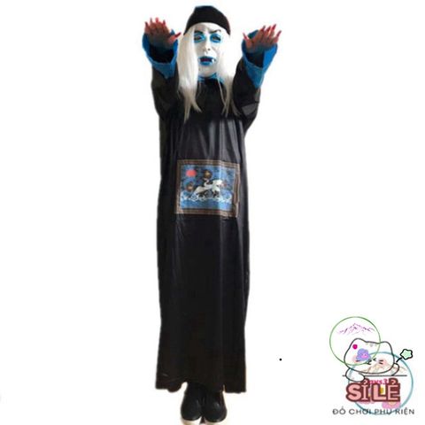 Bộ Trang Phục Cương Thi Halloween - Đáng Sợ và Hút Hồn Cho Tiệc Hóa Trang, Cosplay, Đẹp Mắt và Thoải Mái