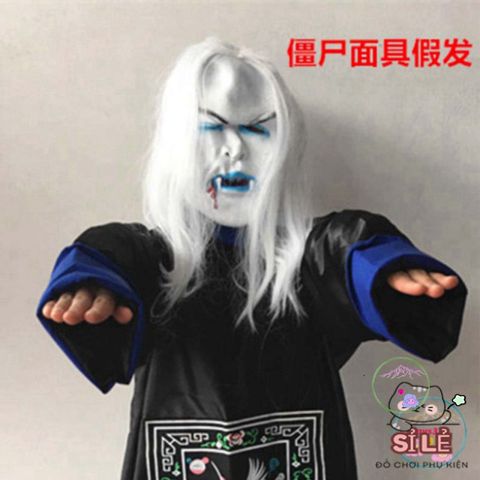 Bộ Trang Phục Cương Thi Halloween - Đáng Sợ và Hút Hồn Cho Tiệc Hóa Trang, Cosplay, Đẹp Mắt và Thoải Mái