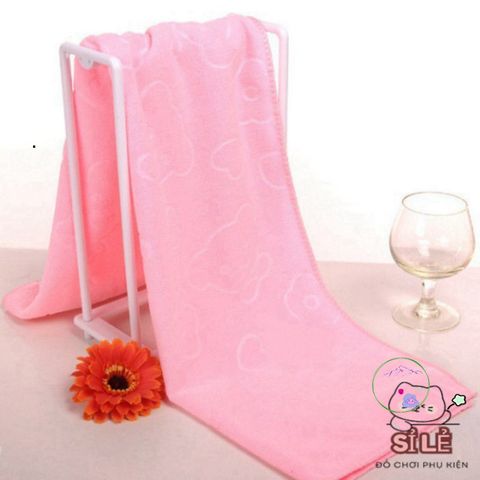 Khăn Tắm Khổng Lồ Siêu Mềm Nhật Bản 70x140cm - Chất Liệu Microfiber Kháng Khuẩn, Nhiều Màu Sắc Rực Rỡ Cho Gia Đình