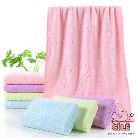 Khăn Tắm Nhập Khẩu Nhật Bản 70x140 cm - Mềm Mại, Thấm Hút Nhanh, Đa Chức Năng Cho Gia Đình - An Toàn Cho Da Nhạy Cảm