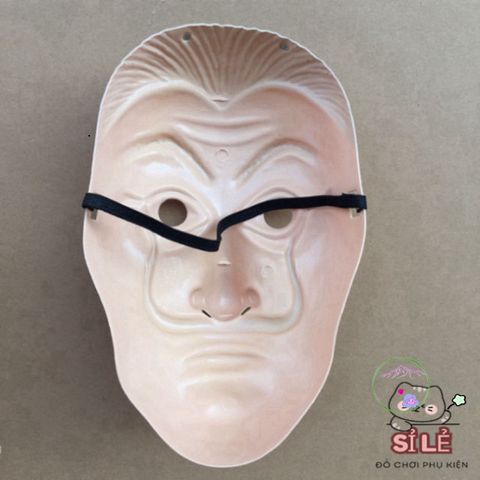 Mặt Nạ Queen Salvador Dali - Phụ Kiện Hóa Trang Money Heist Thời Trang Độc Đáo Cho Halloween Và Các Bữa Tiệc Festive