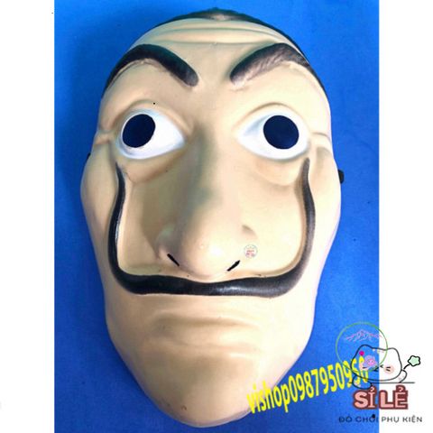 Mặt nạ Queen Salvador Dali - Phụ kiện hóa trang Halloween độc đáo cho fan 