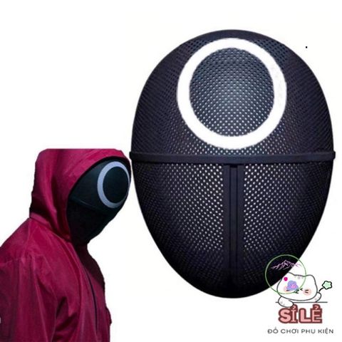 Mặt Nạ Squid Game PVC - Mysterious Halloween và Trung Thu - Dành cho Trẻ Em và Người Lớn - Hoàn Hảo cho Hóa Trang và Cosplay