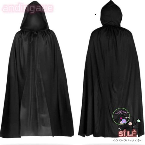 Áo Choàng Halloween Quái Vật Đỏ Đen 150cm - Trang Phục Cosplay Ma Quái cho Trẻ Em và Người Lớn, Đồ Hóa Trang Hội Nghẹt Tết
