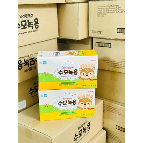 Gạc Hươu Non Tăng Cân Sumo - Thùng 40 Gói Dinh Dưỡng Tự Nhiên Cho Bé 1 Tuổi Trở Lên, Hỗ Trợ Tăng Cân Và Hấp Thụ Tốt