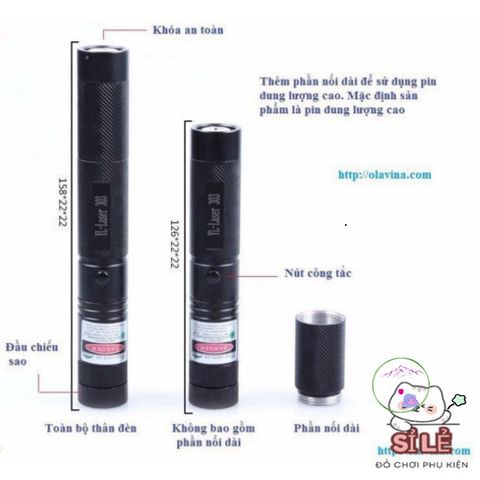 Đèn Laser 303 Màu Xanh - Chiếu Sáng Ấn Tượng với Đầu Chiếu Sao và Chức Năng An Toàn, Sản Phẩm Tiệc Tùng Hoàn Hảo
