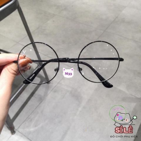 Gọng Kính Tròn Kim Loại Nobita - Phụ Kiện Thời Trang Hiện Đại, Nhiều Màu Sắc, Thích Hợp Cho Kính Cận và Kính Trắng 0 Độ