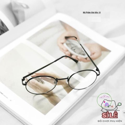 Gọng Kính Tròn Kim Loại Nobita - Phụ Kiện Thời Trang Hiện Đại, Nhiều Màu Sắc, Thích Hợp Cho Kính Cận và Kính Trắng 0 Độ