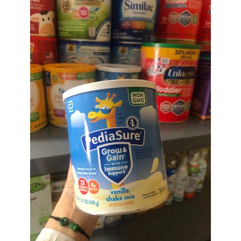 Sữa Bột PediaSure Grow & Gain Mỹ 400gr - Dinh Dưỡng Hoàn Hảo Giúp Trẻ Tăng Trưởng Khỏe Mạnh