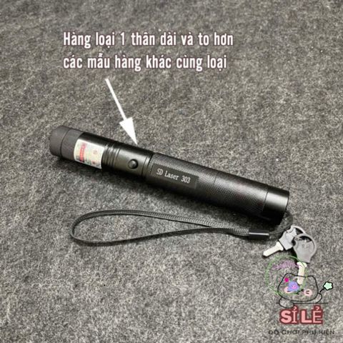 Bút Laser 303 - Đèn Laser Chiếu Xa 2km Kèm Pin 3000mAh, Ánh Sáng Xanh Cho Học Tập & Giải Trí, Chất Lượng Cao