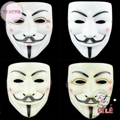 Mặt Nạ V for Vendetta Halloween - Phụ Kiện Cosplay Bí Ẩn, Đạo Cụ Trang Trí Dành Cho Tiệc Hóa Trang và Sự Kiện Lễ Hội