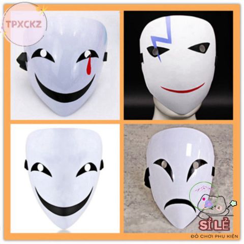 Mặt Nạ V for Vendetta Halloween - Phụ Kiện Cosplay Bí Ẩn, Đạo Cụ Trang Trí Dành Cho Tiệc Hóa Trang và Sự Kiện Lễ Hội
