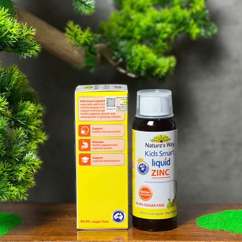 Viên Nhai Nature’s Way Kids Smart Vitamin C + Zinc + D3 - Tăng Cường Sức Khỏe & Đề Kháng Cho Trẻ - 75 Viên Nhập Khẩu Chính Ngạch