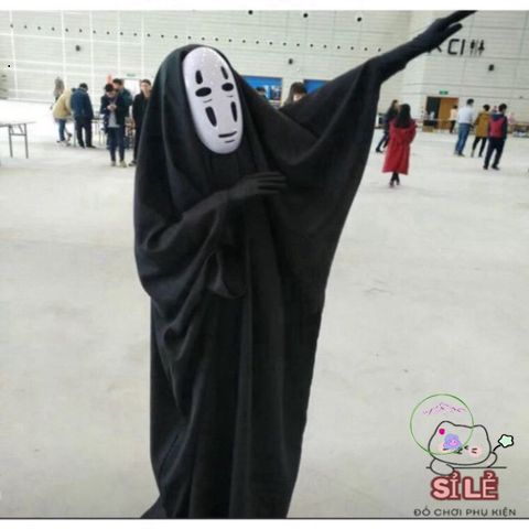 Bộ Trang Phục Vô Diện Chất Lượng Cao, Hóa Trang Halloween Siêu Đẹp - Cosplay Độc Đáo Cho Fan Hâm Mộ