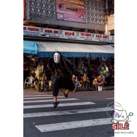Bộ Trang Phục Vô Diện Chất Lượng Cao, Hóa Trang Halloween Siêu Đẹp - Cosplay Độc Đáo Cho Fan Hâm Mộ