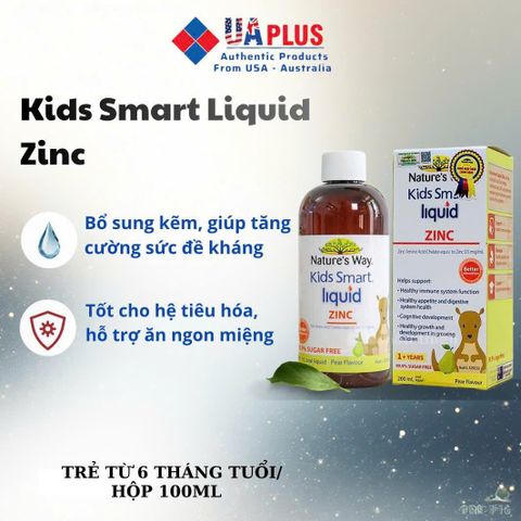 Viên Nhai Nature’s Way Kids Smart Vitamin C + Zinc + D3 - Tăng Cường Sức Khỏe & Đề Kháng Cho Trẻ - 75 Viên Nhập Khẩu Chính Ngạch