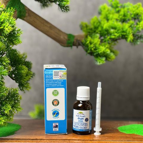 Nước Nhỏ Mắt Nature's Way Kids Smart Drops DHA - Bổ Sung DHA, EPA Tốt Cho Não Bộ, Mắt và Hệ Thần Kinh (20ml)