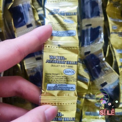Gói 500 Viên Hạt Nở 7-8mm ABS - Đồ Chơi Trang Trí Và Làm Vườn An Toàn, Sáng Tạo Và Thú Vị