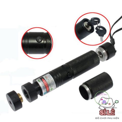 Bút Laser Xanh Lá 303 - Con Trỏ Laser Điều Chỉnh 532nm, Độ Sáng 350 Lumens, Phạm Vi Chiếu Sáng Từ 1000 đến 8000 Mét, Cho Công Việc và Giảng Dạy