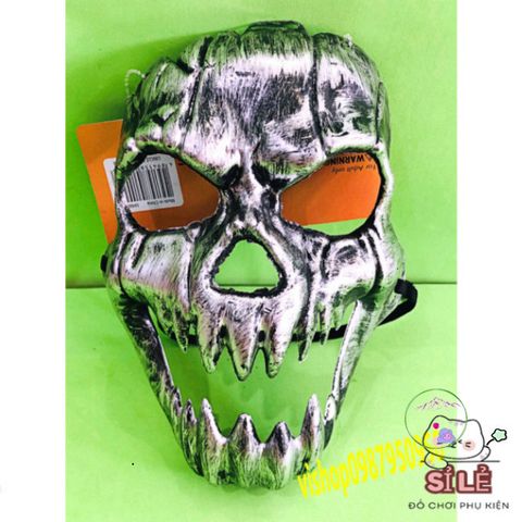 Mặt Nạ Đầu Lâu Kinh Dị Halloween Cho Nam - Phụ Kiện Hóa Trang Độc Đáo, Tâm Điểm Lễ Hội