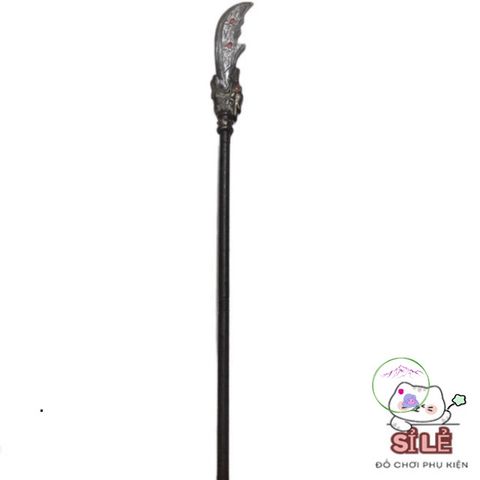 Bộ Phụ Kiện Hóa Trang Halloween - Vũ Khí Nhựa Búa, Đao, Lưỡi Hái và Đầu Lâu 1m An Toàn Cho Trẻ Em