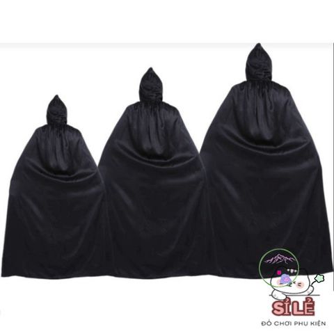 Bộ trang phục Thần Chết Halloween cao cấp cho nam và nữ - Thiết kế độc đáo, chất liệu bền đẹp, mặt nạ, găng tay kèm theo