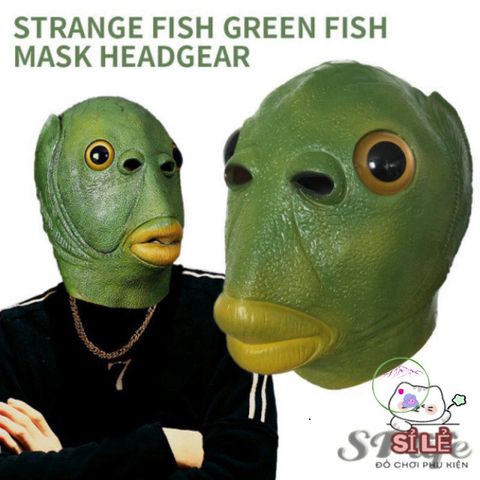 Nón Hóa Trang Quái Vật Đầu Xanh Halloween - Phụ Kiện Độc Đáo cho Tiệc Hóa Trang, Thời Trang Giáng Sinh, Kích Cỡ Dành cho Trẻ Em và Người Lớn