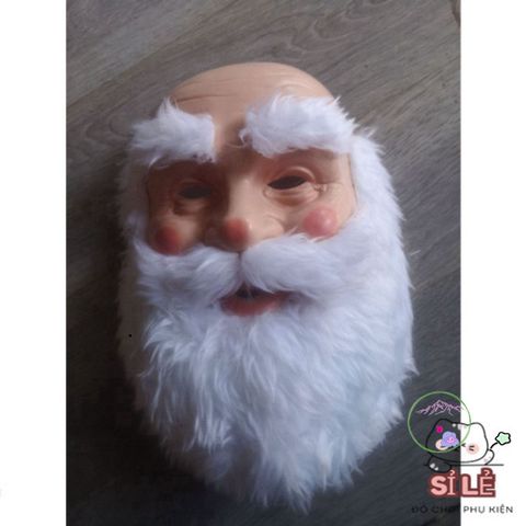 Bộ Mặt Nạ và Mũ Ông Già Noel - Phụ Kiện Hóa Trang Giáng Sinh và Halloween, Chất Liệu An Toàn, Dễ Đeo, Cho Bữa Tiệc Vui Vẻ