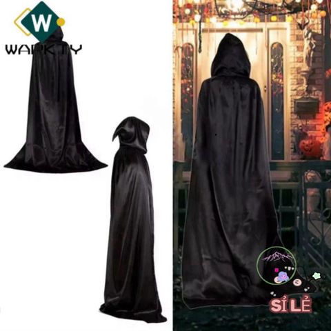 Áo Choàng Phù Thủy 59 inch WAPKTY - Đạo Cụ Cosplay Halloween Đẳng Cấp Cho Tiệc Hóa Trang, Phong Cách Bí Ẩn