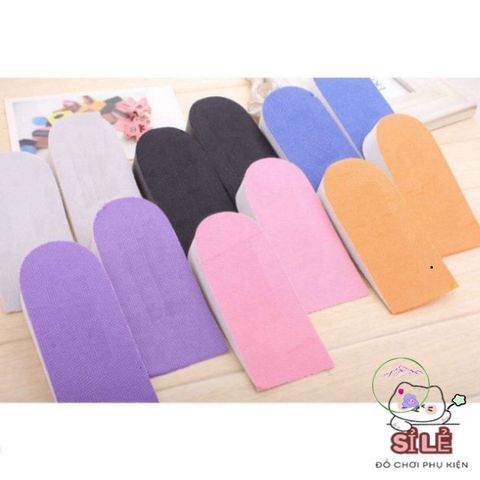 Bộ 2 Đôi Lót Giày Tăng Chiều Cao Nam Nữ US01 - Thoải Mái, Kín Đáo, Nhiều Màu Sắc (Tăng 2-2.5Cm)