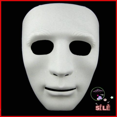Mặt Nạ Hóa Trang Dạ Hội Trắng Jabbawockeez - Phong Cách Hip Hop Ấn Tượng Cho Halloween và Tiệc Tùng