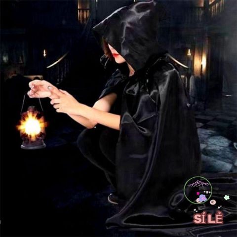 Áo Choàng Halloween Cao Cấp COFORDOS - Áo Choàng Tử Thần Grim Reaper Đen, Tím, Đỏ - Trang Phục Hóa Trang Cho Người Lớn Và Trẻ Em