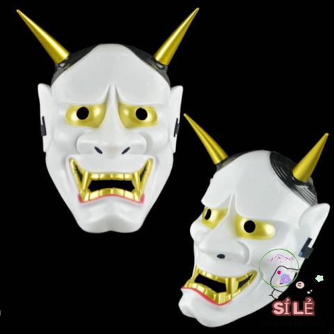 Mặt Nạ Hóa Trang Oni Noh Hannya - Quái Vật Hai Sừng Độc Đáo Cho Halloween, Sự Kiện Hóa Trang và Lễ Hội