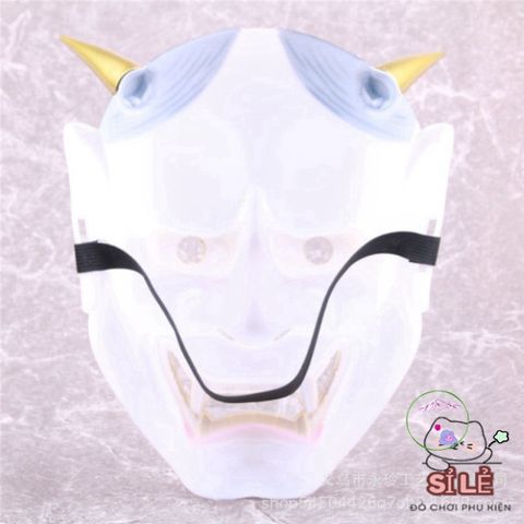 Mặt Nạ Hóa Trang Oni Noh Hannya - Quái Vật Hai Sừng Độc Đáo Cho Halloween, Sự Kiện Hóa Trang và Lễ Hội