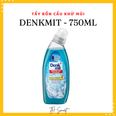 Nước Tẩy Vệ Sinh Bồn Cầu Denkmit Đức 750ml - Đánh Bay Vết Bẩn Cứng Đầu, Diệt Khuẩn Hiệu Quả, Hương Thơm Tươi Mát