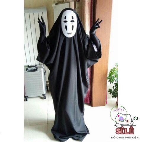 Bộ Trang Phục Vô Diện Kaonashi Nhật Bản - Costumes Cosplay Độc Đáo Cho Trẻ Em & Người Lớn - Phong Cách Hoạt Hình Ghibli