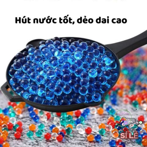 Bộ 10.000 Viên Hạt Nở Sắc Màu 7-8mm - Trang Trí Hoa Đẹp, Bền Bỉ, Thấm Nước Tối Ưu Cho Cây Cảnh và Đồ Chơi Trẻ Em