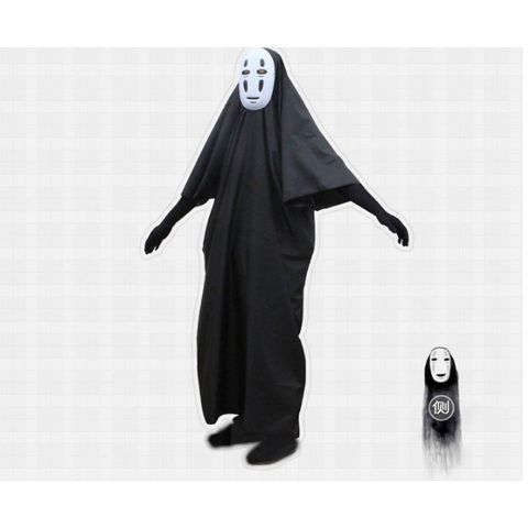 Bộ đồ Vô diện Cosplay Nhân vật Hoạt hình Nhật Bản - Quần Áo Găng Tay và Mặt Nạ Dành cho Người Lớn