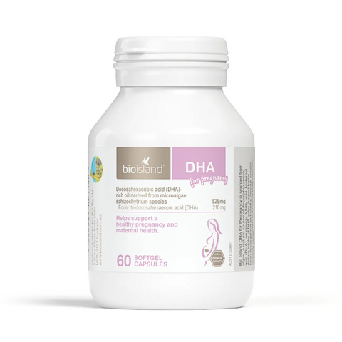Viên uống DHA Bio Island cho mang thai và cho con bú - Bổ sung DHA Omega-3 cho phụ nữ, 60 viên tiện lợi từ Úc