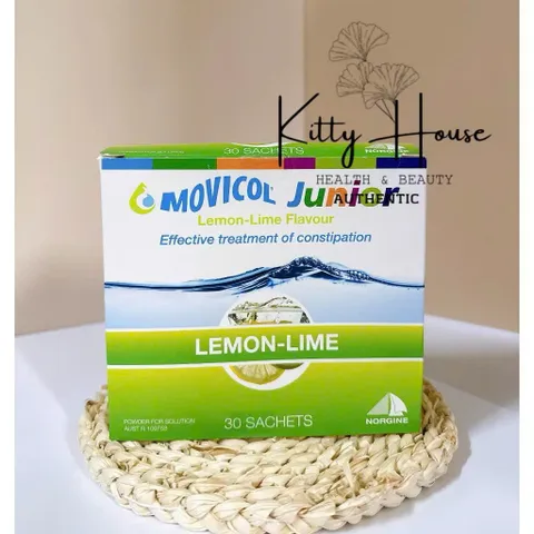 Bột pha Movicol cho bé 30 gói - Hỗ trợ nhuận tràng, giảm táo bón, dễ tiêu hóa, phục hồi nhu động ruột khỏe mạnh